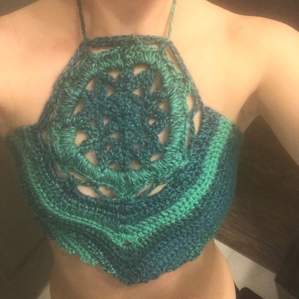 Halter Top- Flower of Life